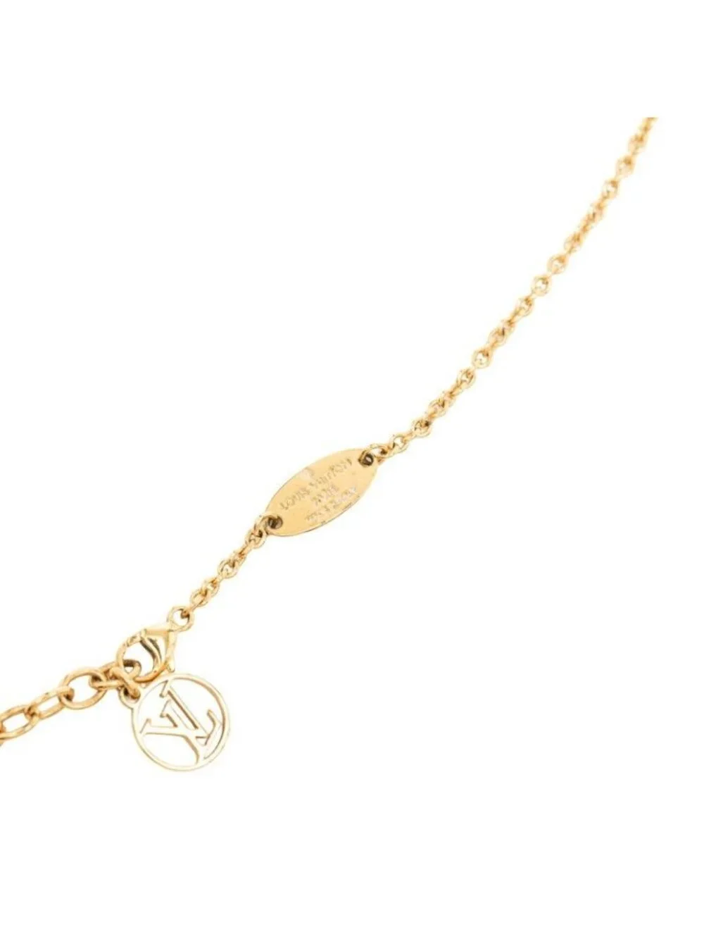 Louis Vuitton Essential Pendant Gold Plated